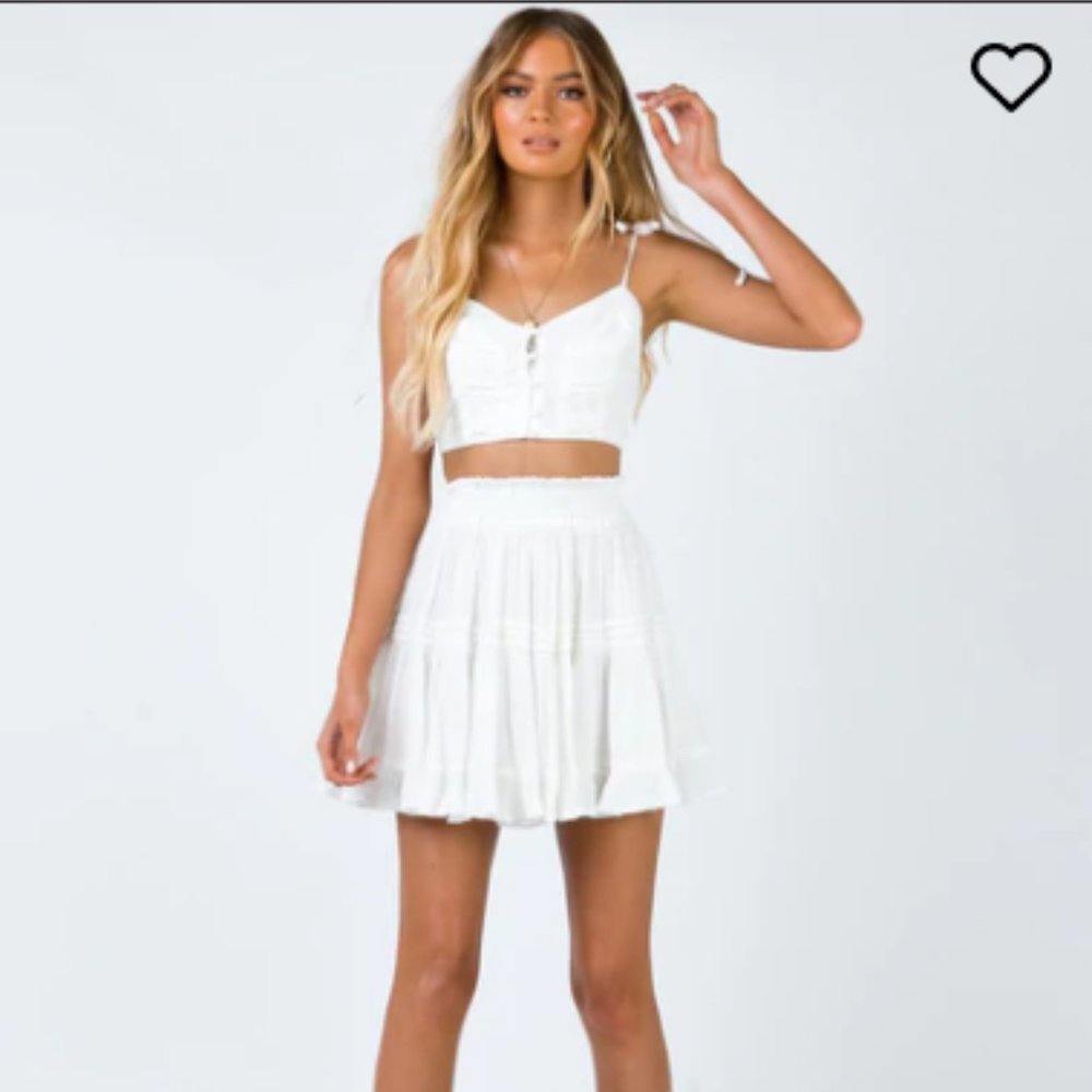 Princess Polly Sadie Set White